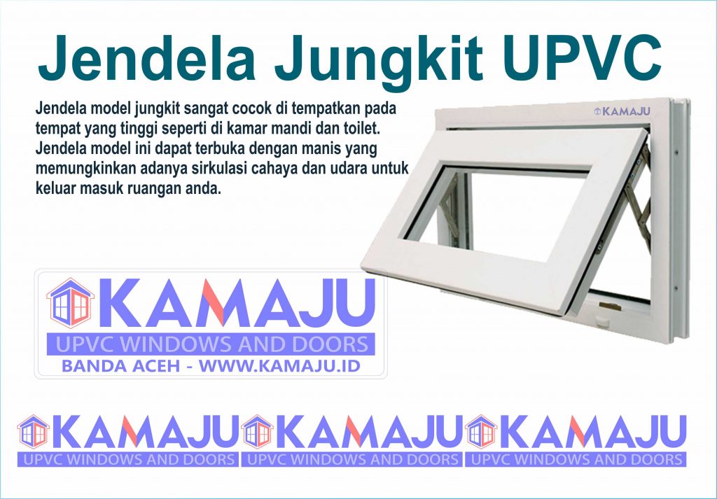Jendela Jungkit UPVC - Banda Aceh
